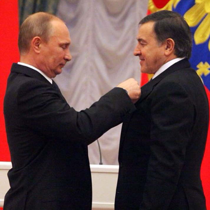 Путин с Агаларовым